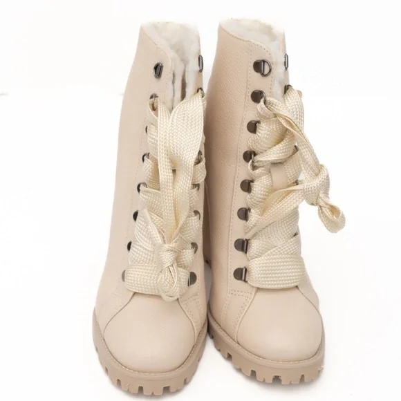 Schutz. Zara Lace Up Boots. - Picture 8 of 15